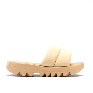 Cardi B x Reebok Chunky Midsole Flatform Slip On Slide